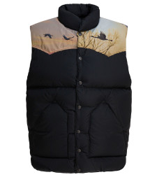 [Needles] Down Vest FW25 RW431C-BLACK