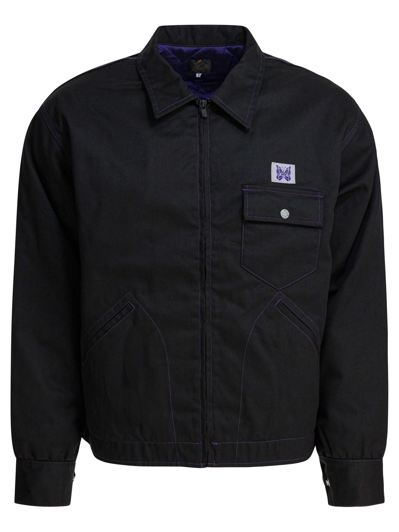 [Needles] Jacket FW25 RW211C-BLACK