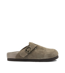 [Needles] Mules FW25 RW408A-TAUPE