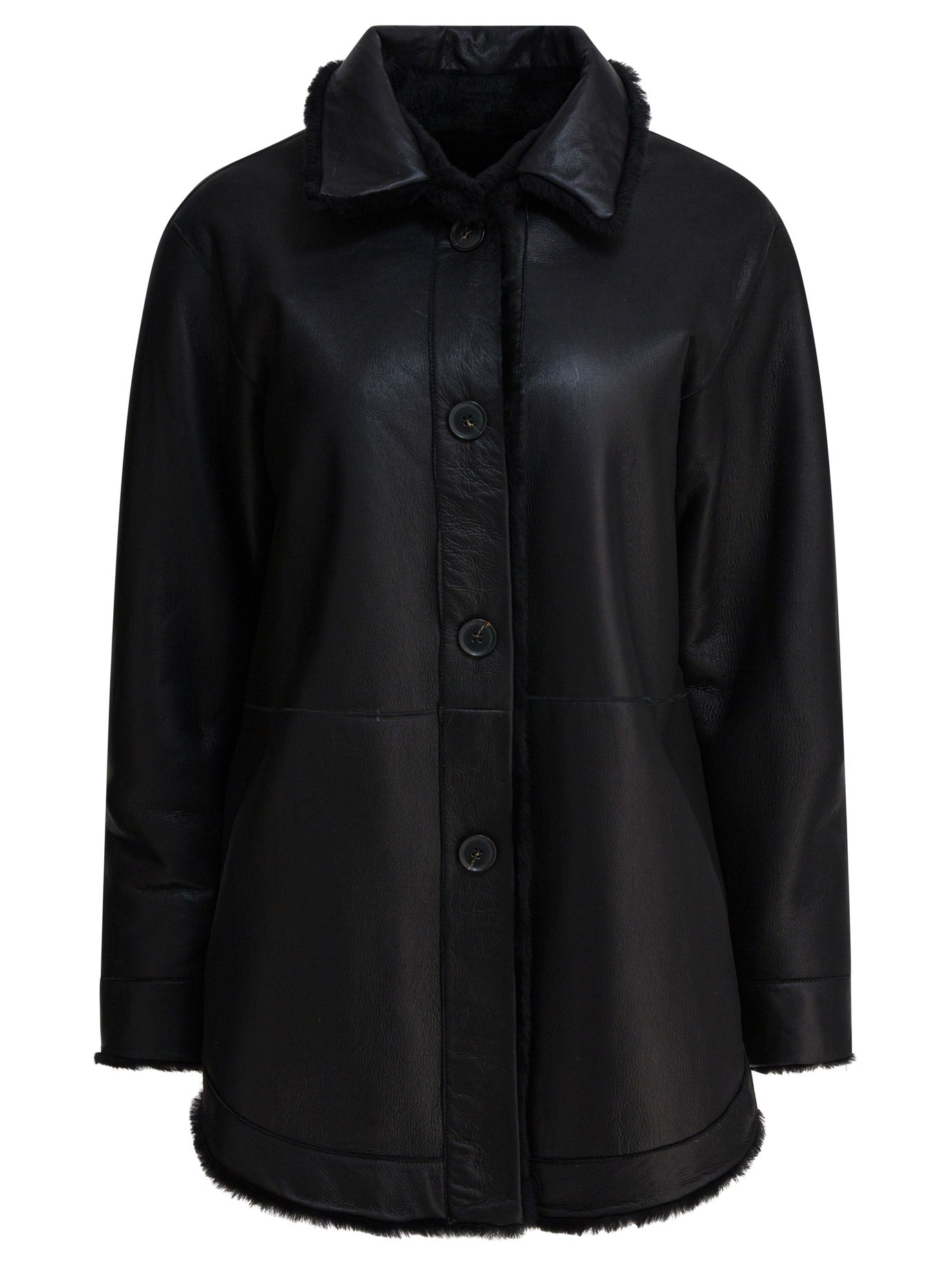 [Semper] Coat FW25 601NERO