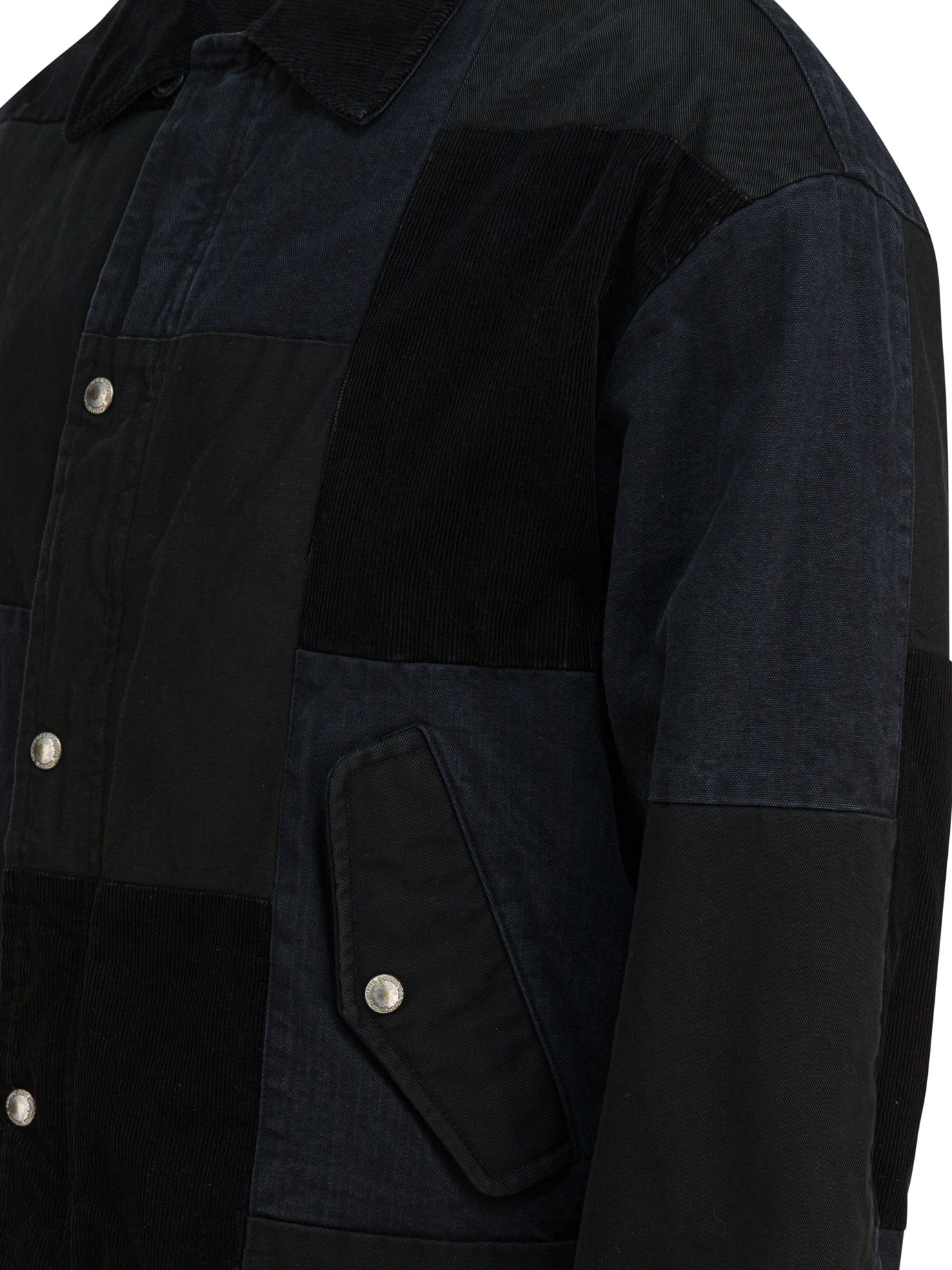 [Comme Des Garcons Homme] Jacket FW25 HP-J021-W251 BLACK MIX