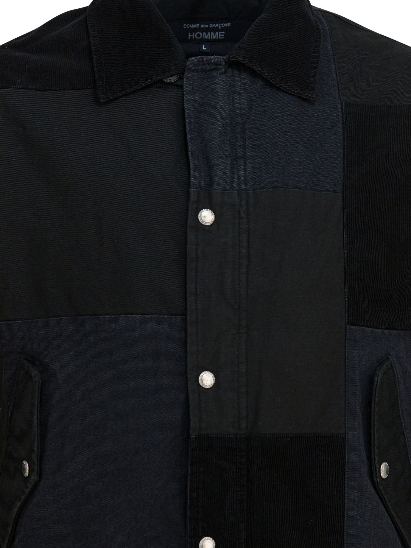 [Comme Des Garcons Homme] Jacket FW25 HP-J021-W251 BLACK MIX