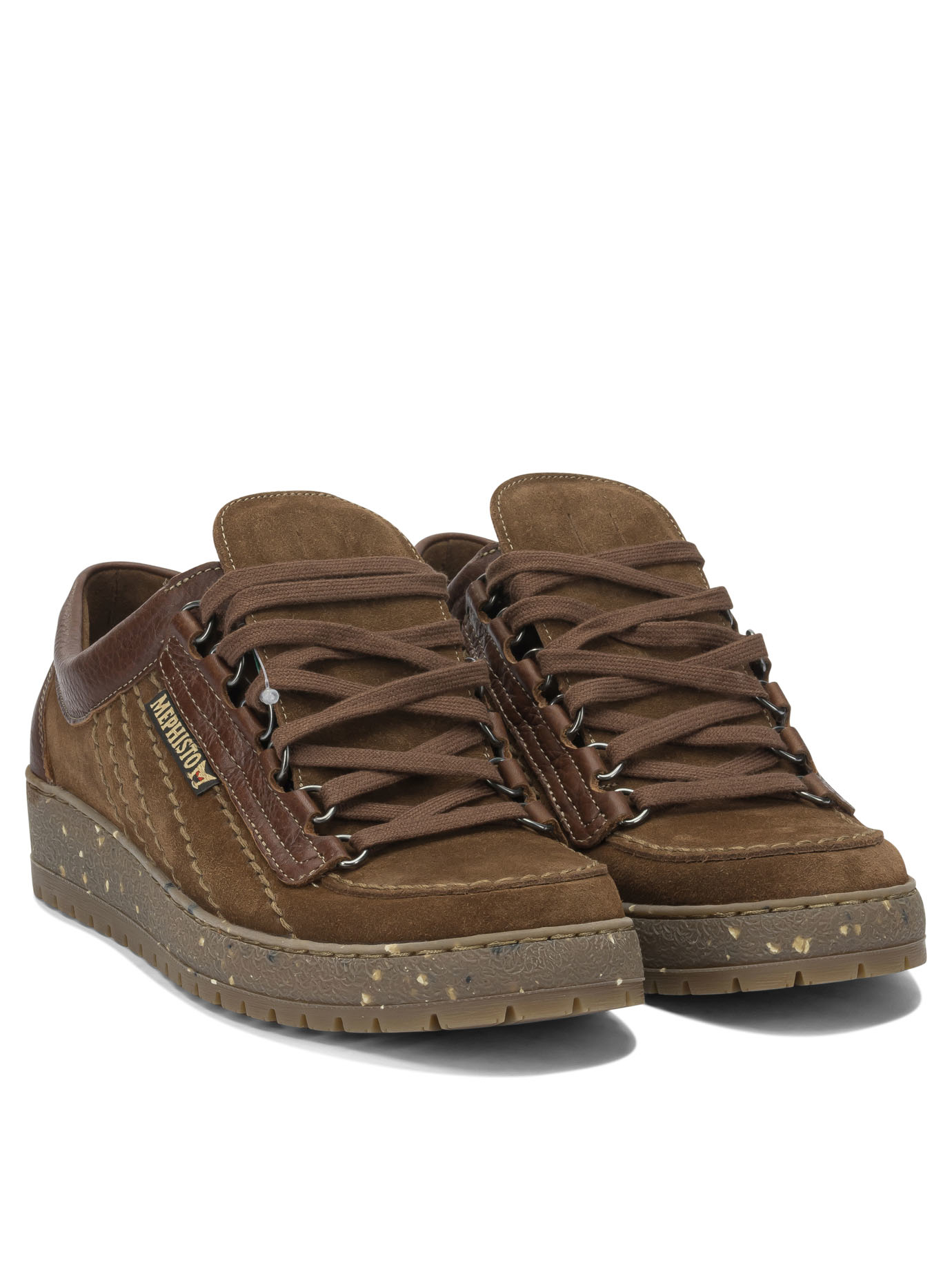 [MEPHISTO] Sneakers FW25 RAINBOWVELOURS OREGONBROWN