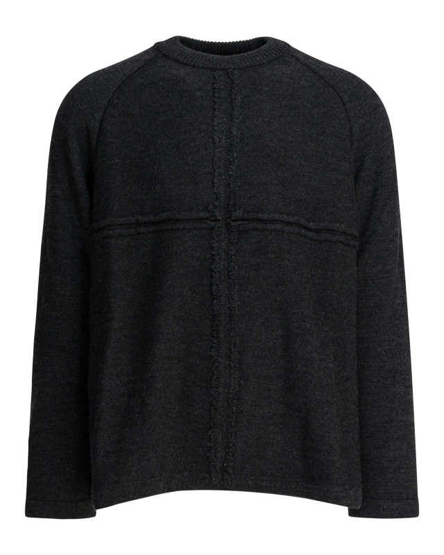 [Comme Des Garcons Homme] Knitwear FW25 HP-N006-W252 TOP GREY
