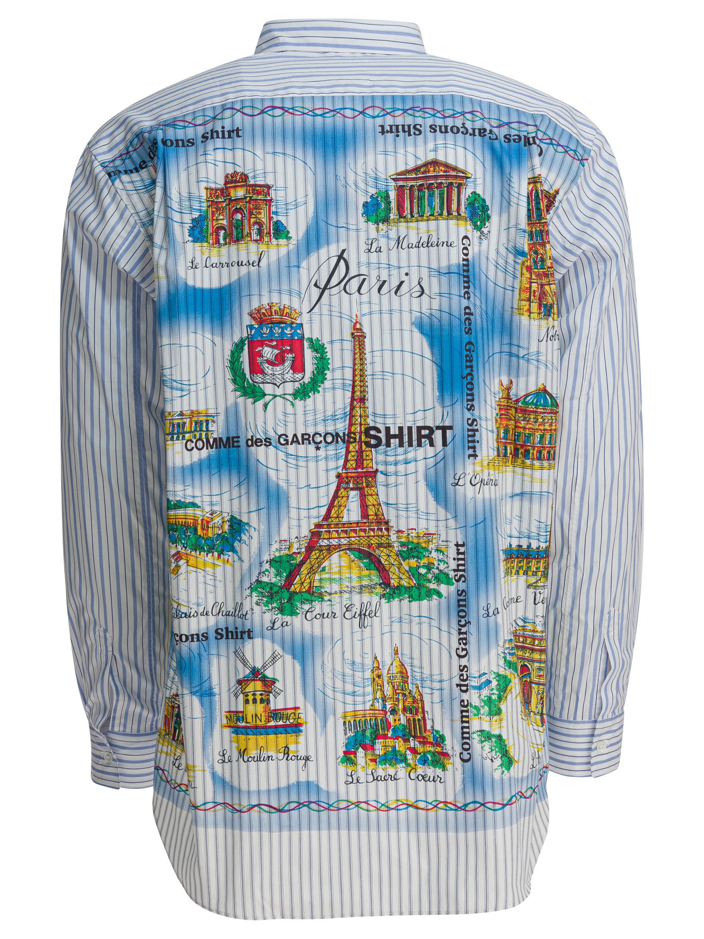 [COMME DES GARCONS SHIRT] Shirts Long Sleeve FW25 FP-B015-W251 STRIPE/MIX