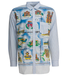 [COMME DES GARCONS SHIRT] Shirts Long Sleeve FW25 FP-B015-W251 STRIPE/MIX
