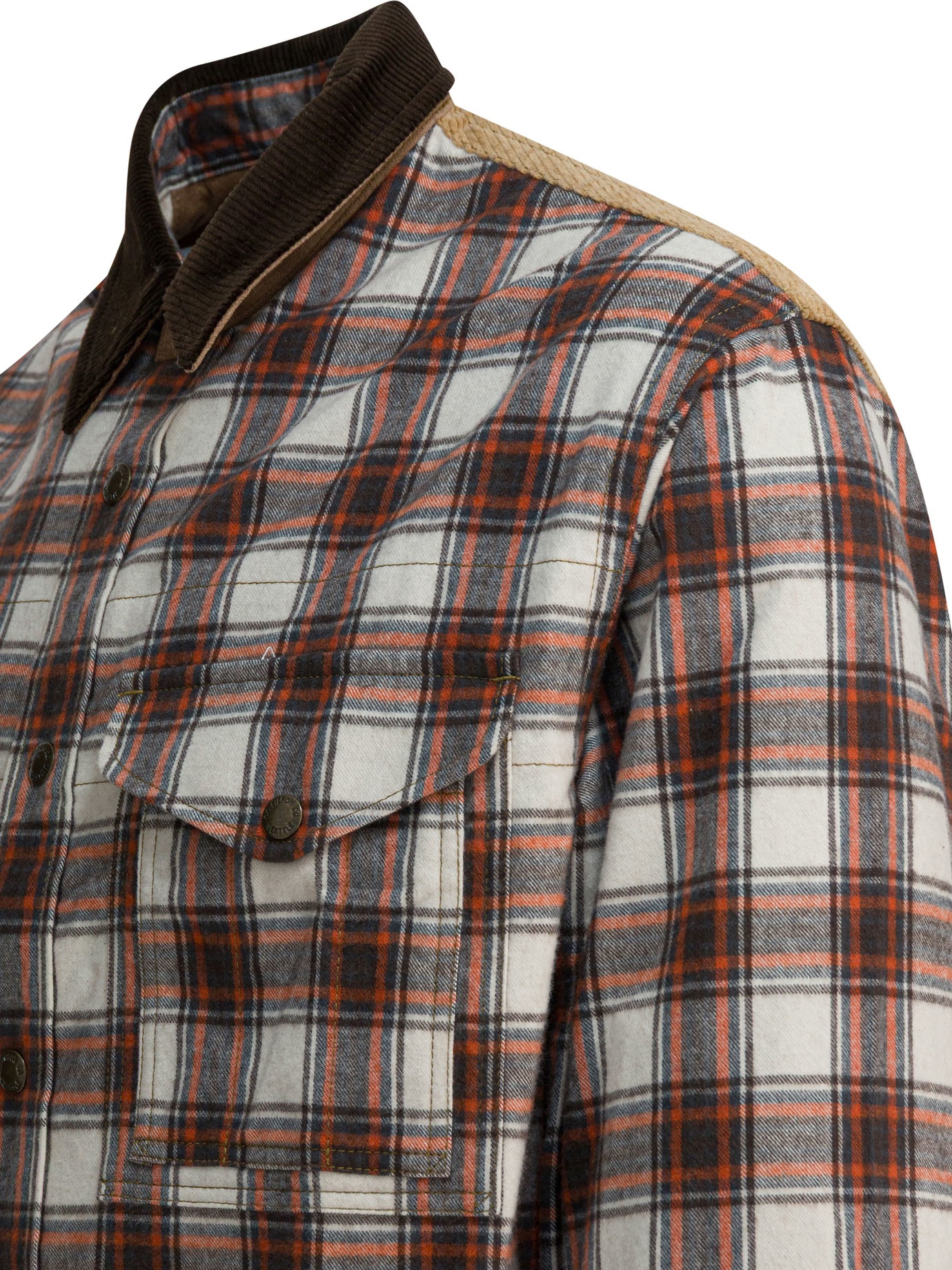 [Junya Watanabe MAN] Jacket FW25 WP-B001-W251 OFWHT/BRN X BE