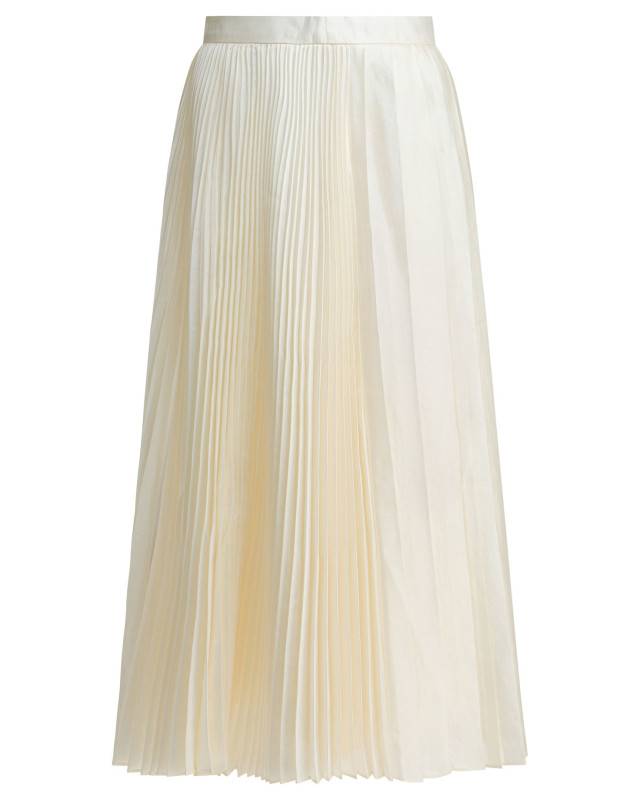 [SANDBEIGE] Long skirt FW25 SBB3SK02ACIVORY