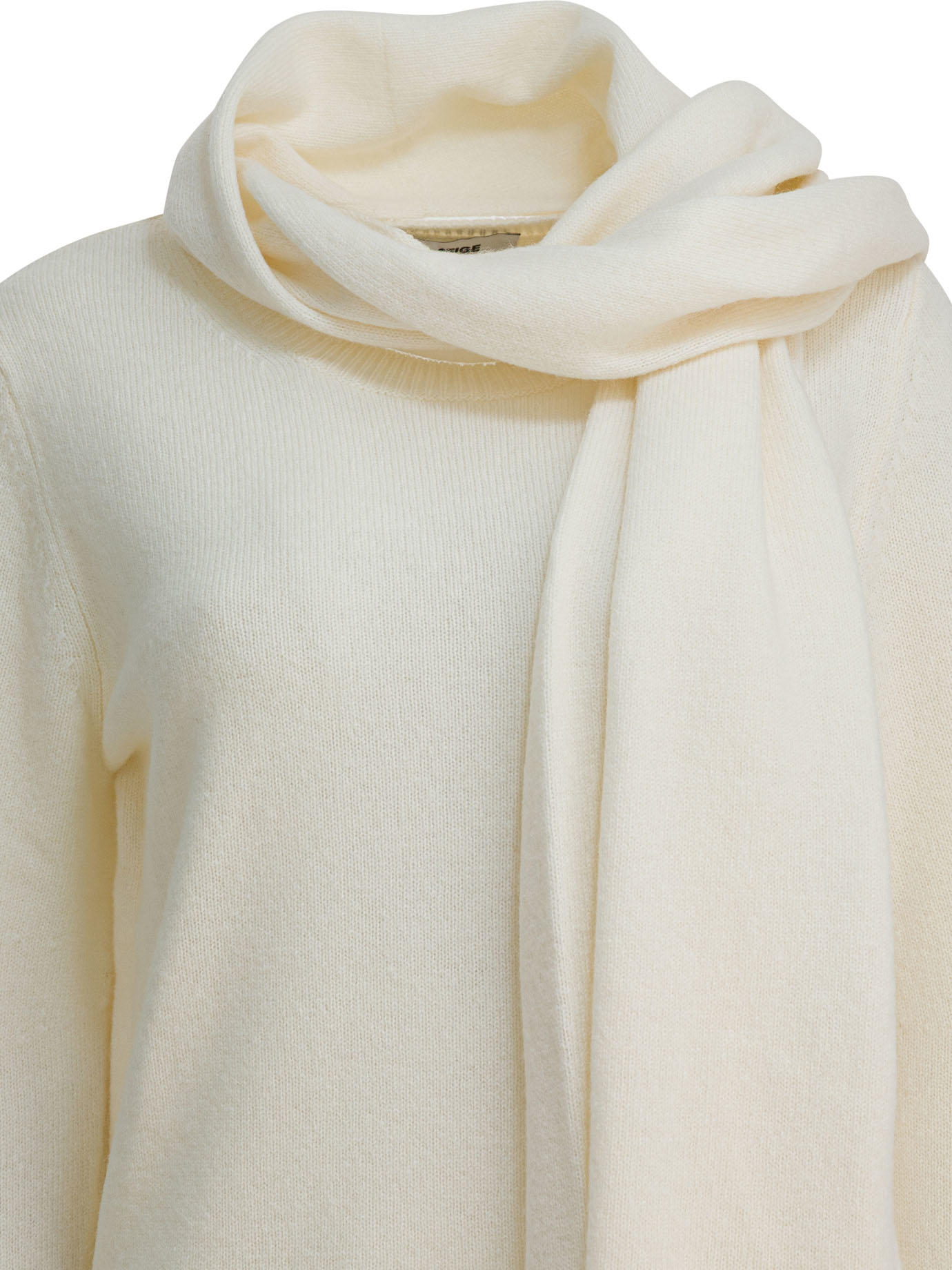 [SANDBEIGE] Knitwear FW25 SBC3NT02ACWHITE
