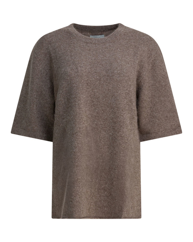 [LouLou De Saison] T-shirts Short Sleeve FW25 RAVENASHES MELANGE