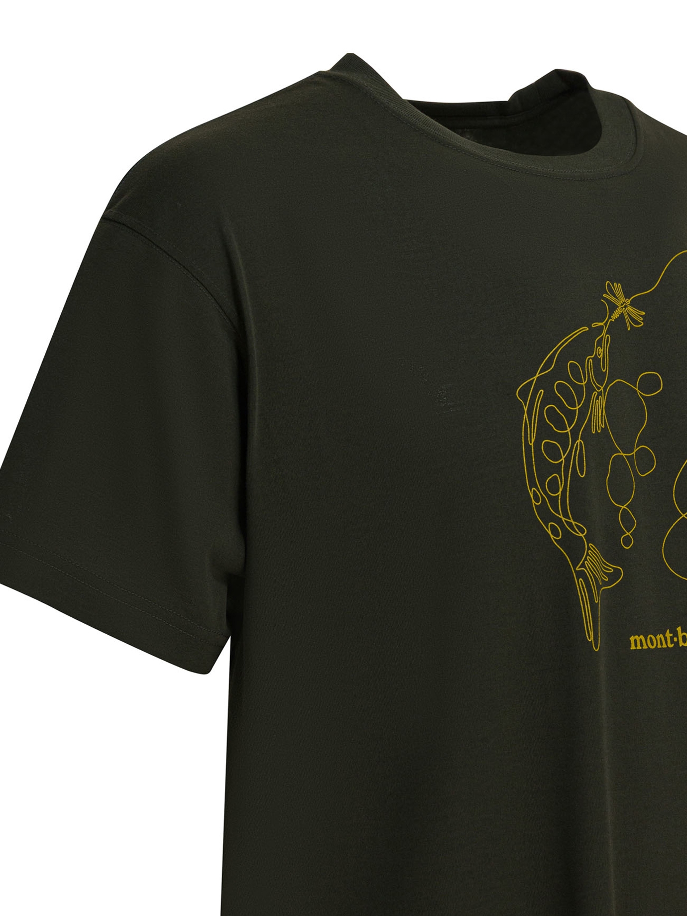 [Montbell] T-shirts Short Sleeve FW25 2304621WICKRON T SINGLE LINEDGN