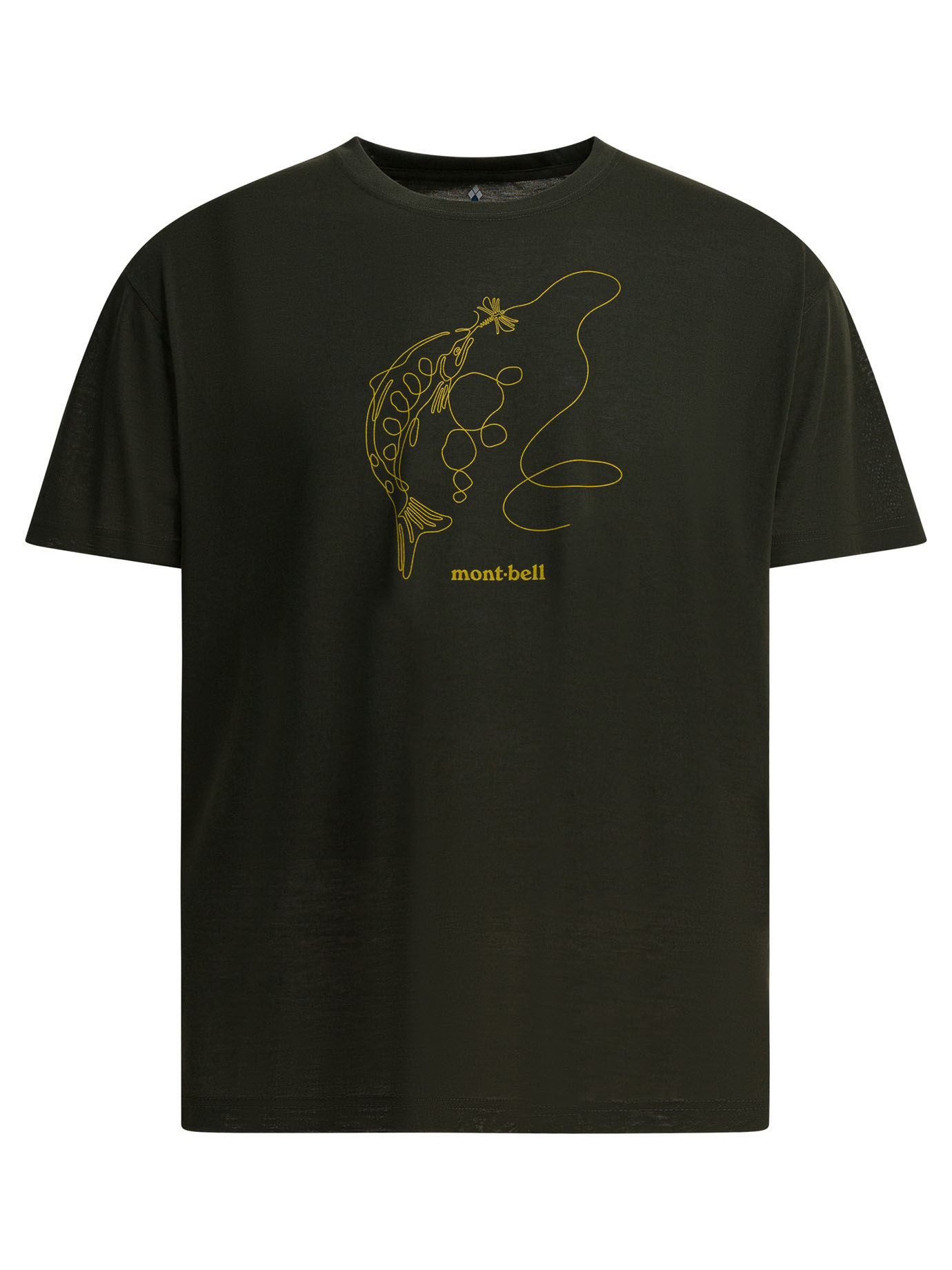 [Montbell] T-shirts Short Sleeve FW25 2304621WICKRON T SINGLE LINEDGN