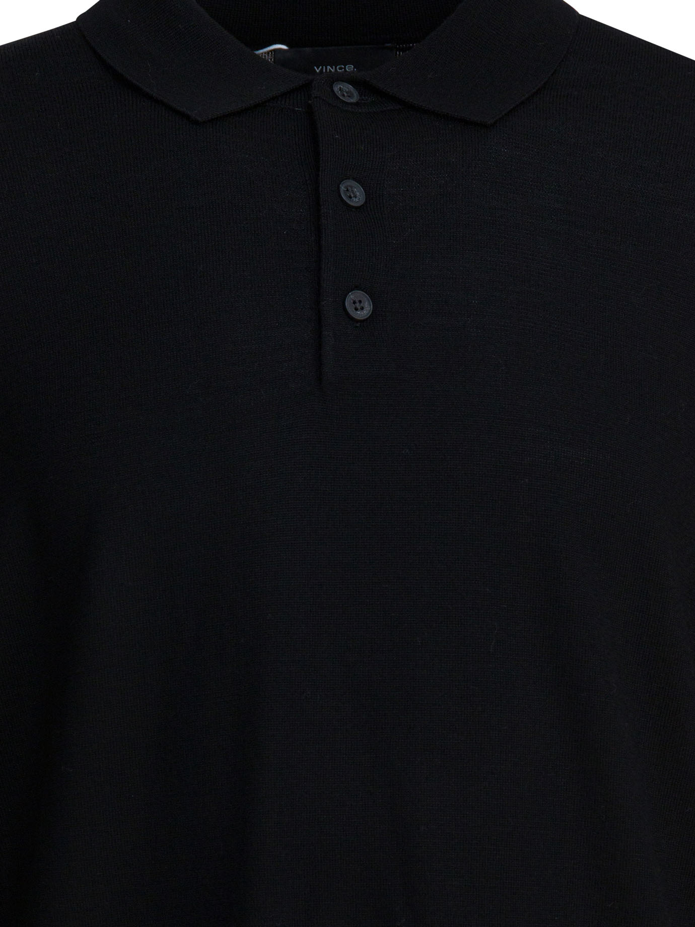 [VINCE] Shirts Long Sleeve FW25 M05196453A001BLK