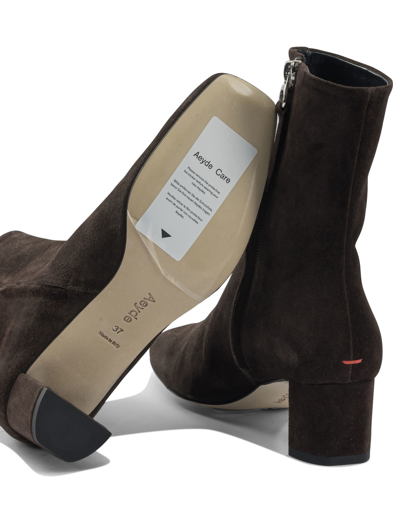 [Aeyde] Boots FW25 MILLIECOW SUEDE LEATHERMOKA