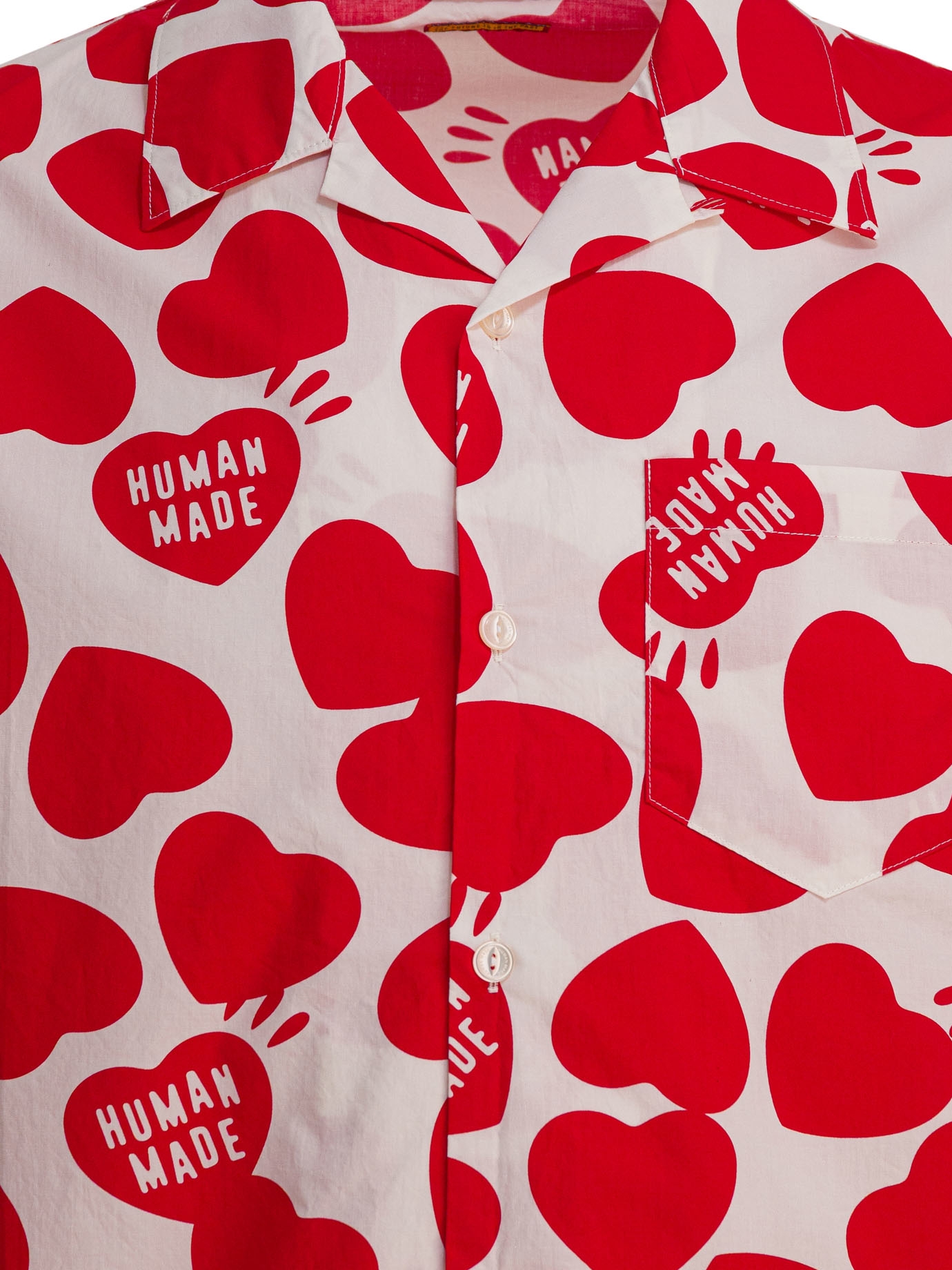 [Human Made] T-shirts Short Sleeve FW25 HM29SH026WHITE