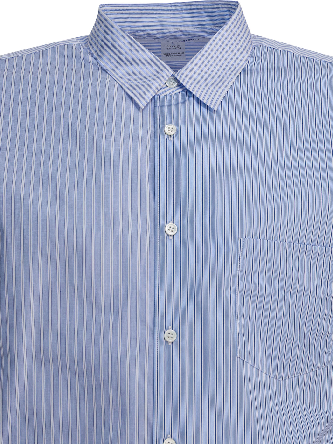 [COMME DES GARCONS FOREVER] Shirts Long Sleeve FW25 FZ-B107-PER1 STRIPE/MIX 1