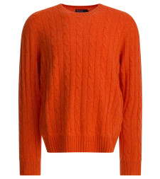 [Polo Ralph Lauren] Knitwear FW25 710876728023JAFFA ORANGE HEATHER