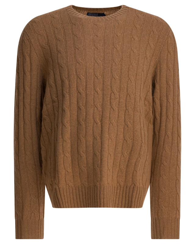 [Polo Ralph Lauren] Knitwear FW25 710876728506BROWN SUGAR MELANGE