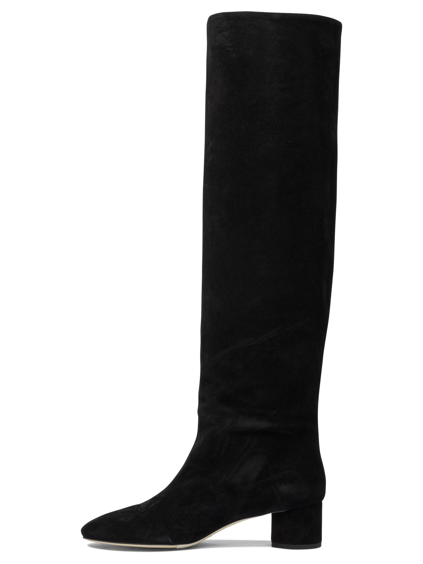 [Aeyde] Long Boots FW25 WILLACOW SUEDE LEATHER BLACK