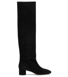 [Aeyde] Long Boots FW25 WILLACOW SUEDE LEATHER BLACK