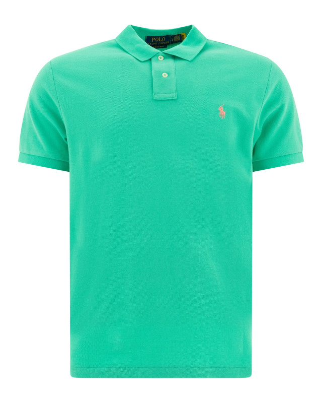 [Polo Ralph Lauren] Shirts Short Sleeve SS25 710782592018SUNSET GREEN/C3125