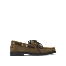 [Aeyde] Loafer FW25 HARRISCOW SUEDE LEATHER TOBACCO