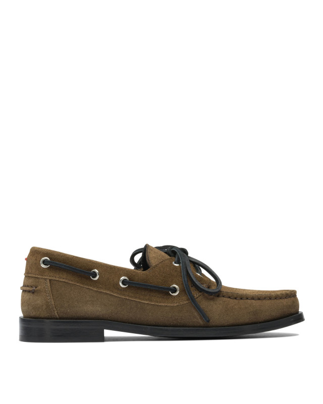[Aeyde] Loafer FW25 HARRISCOW SUEDE LEATHER TOBACCO