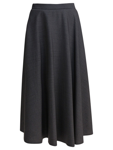 [Semper] Long skirt FW25 22662733R625ANTRACITE
