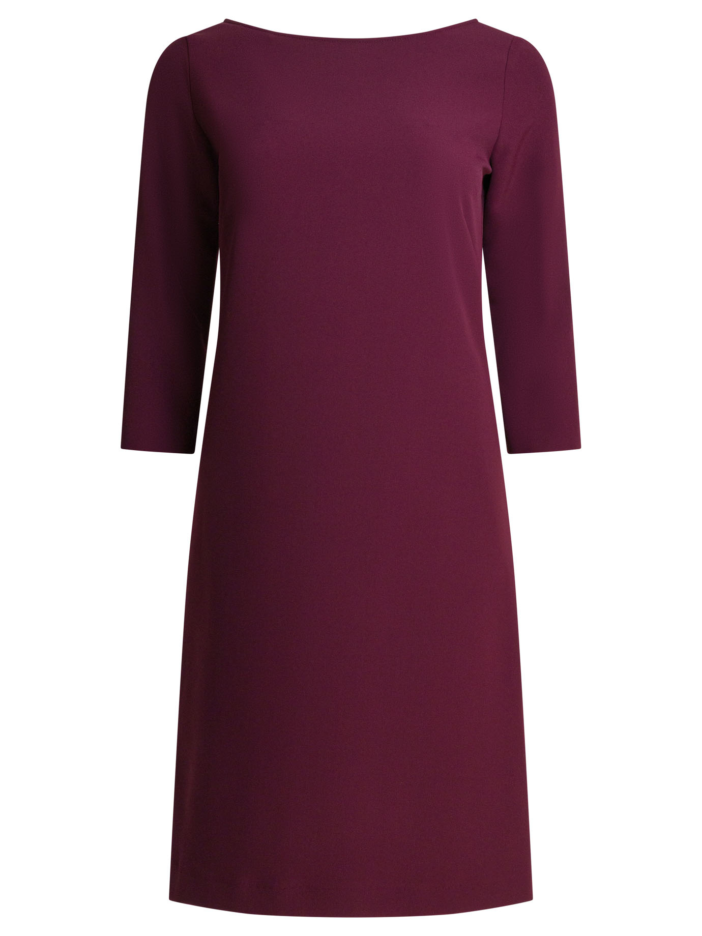 [Semper] Short sleeve dress FW25 45534278188VINO