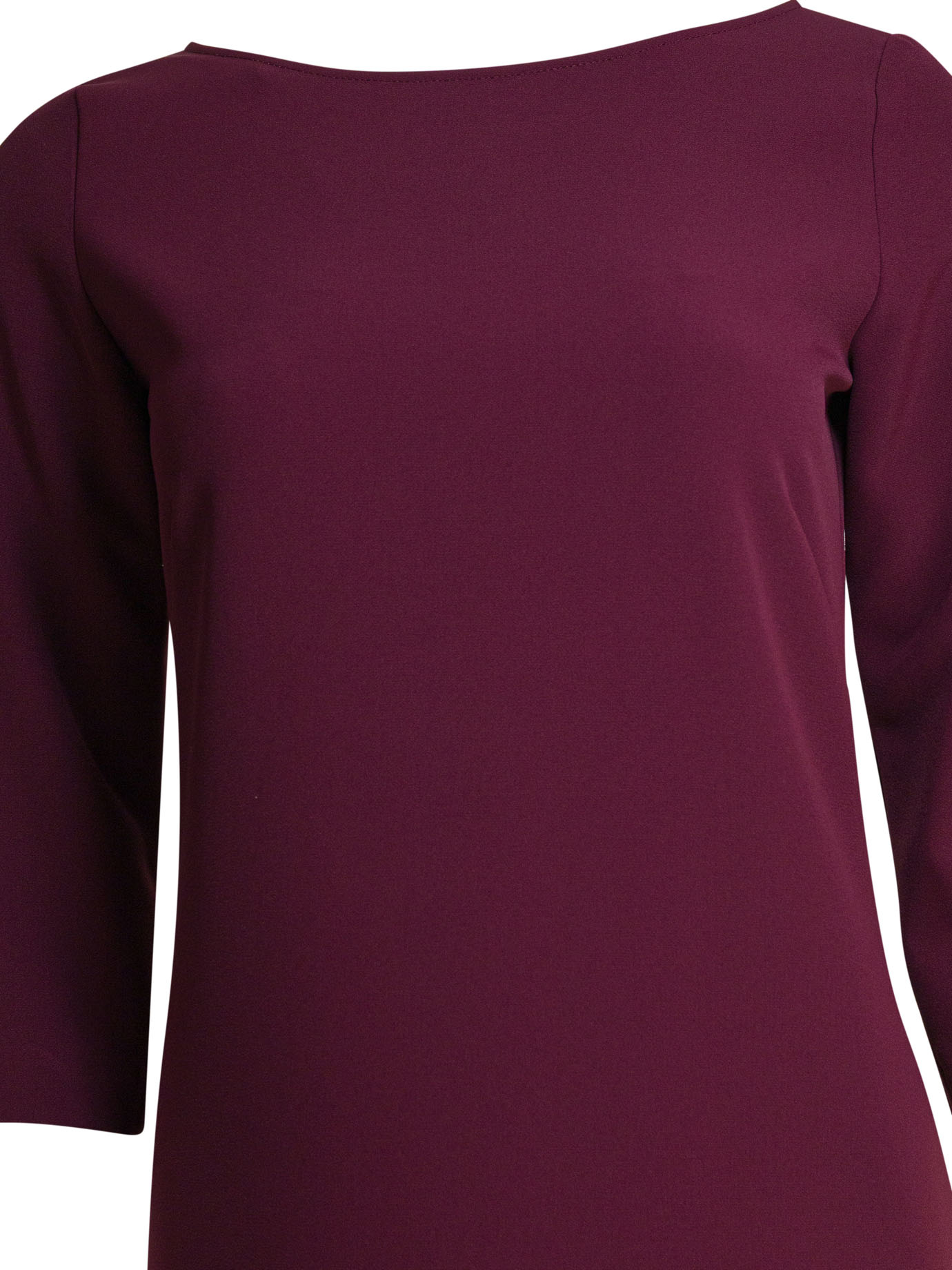 [Semper] Short sleeve dress FW25 45534278188VINO