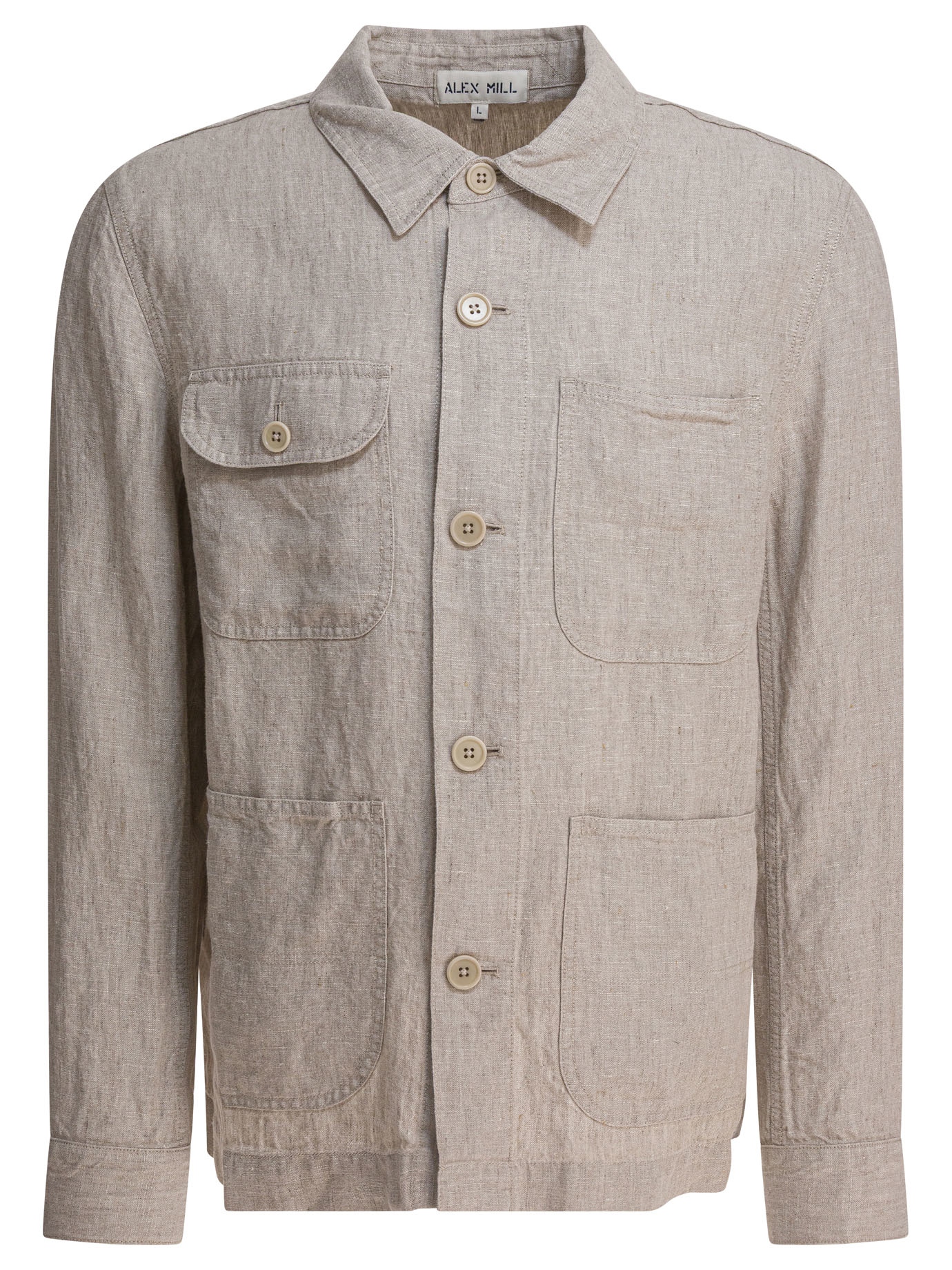 [Alex Mill] Jacket FW25 254-MJ037-2864FLAX