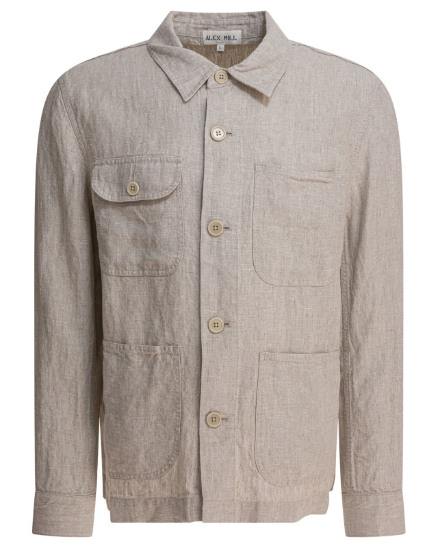 [Alex Mill] Jacket FW25 254-MJ037-2864FLAX