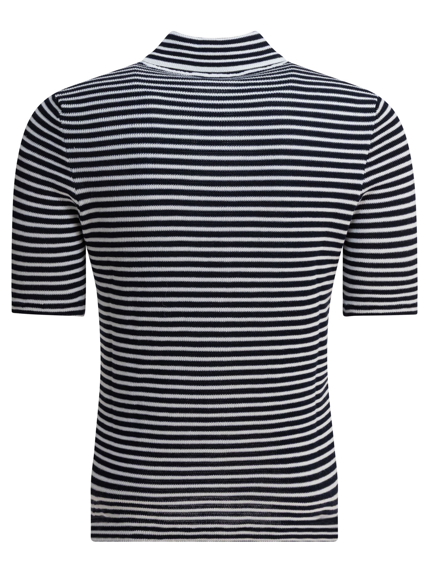 [Rakki] Shirts Short Sleeve SS25 BROADWAYBLU NOTTE-BIANCO