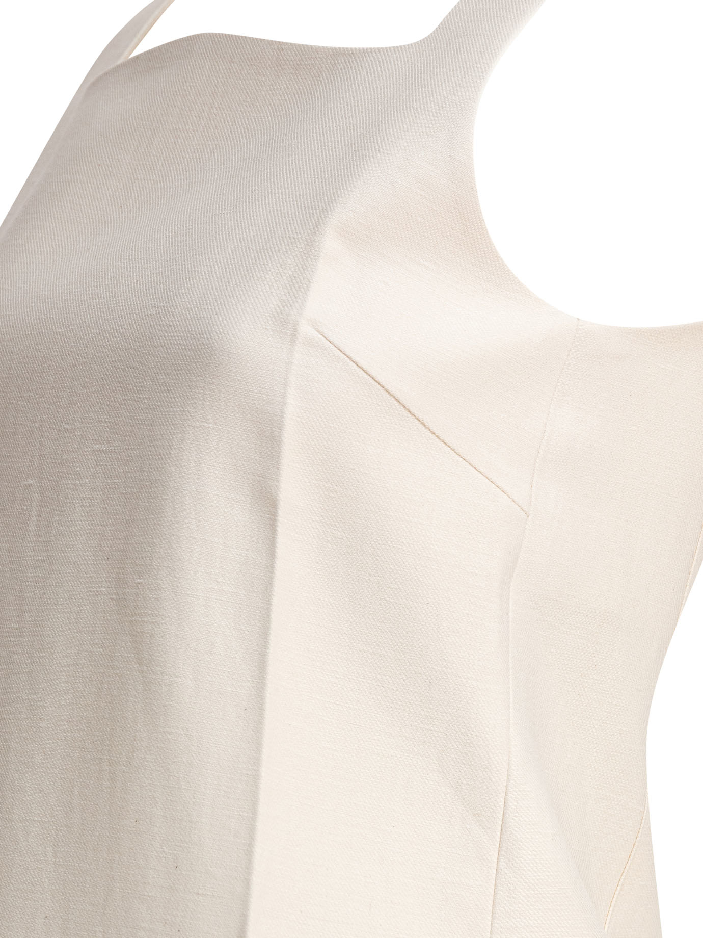 [SANDBEIGE] Sleeveless dress SS25 SBB2OP13ACIVORY