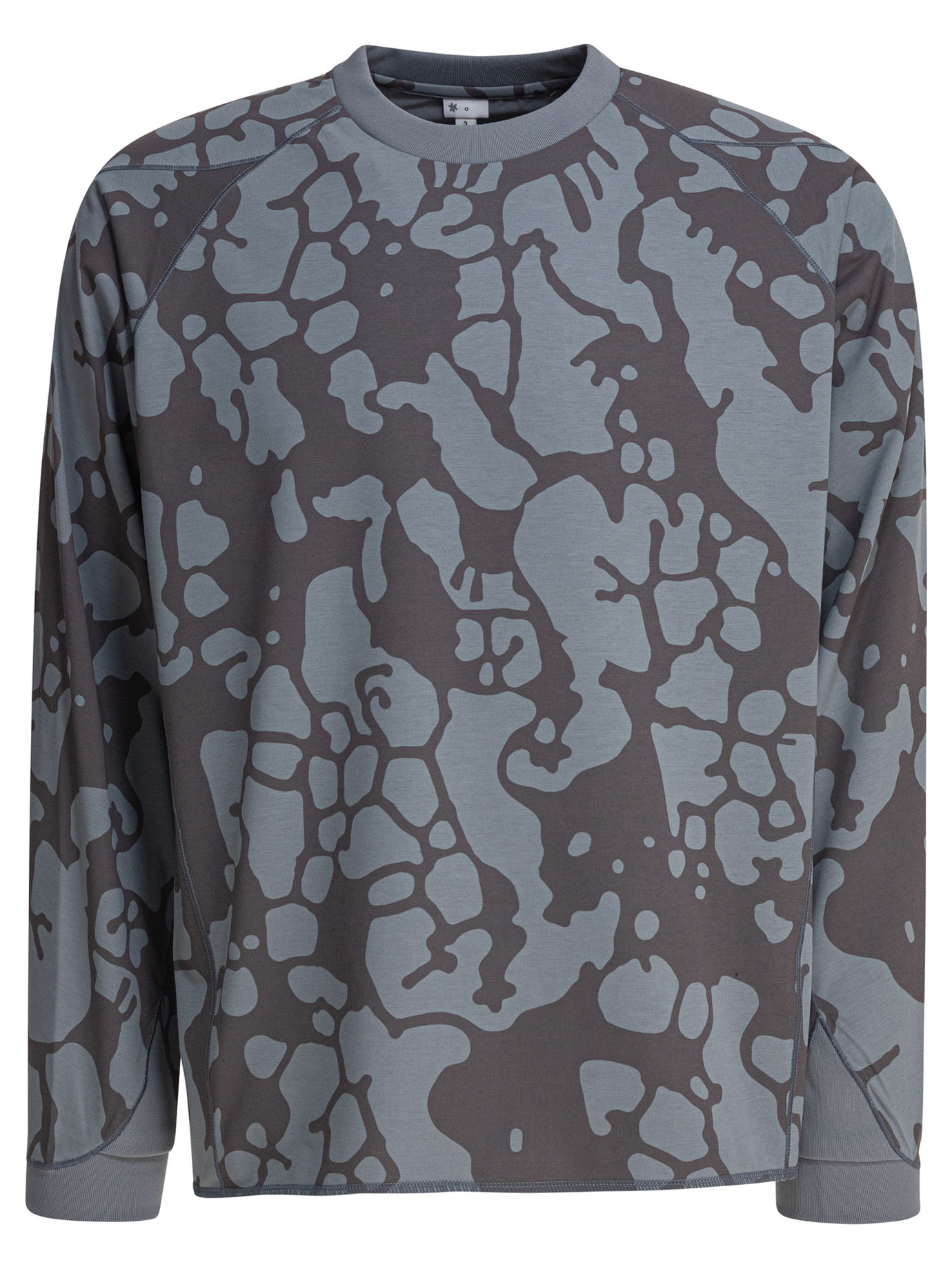 [Goldwin] Sweatshirt SS25 GZ45109ZINC GRAY