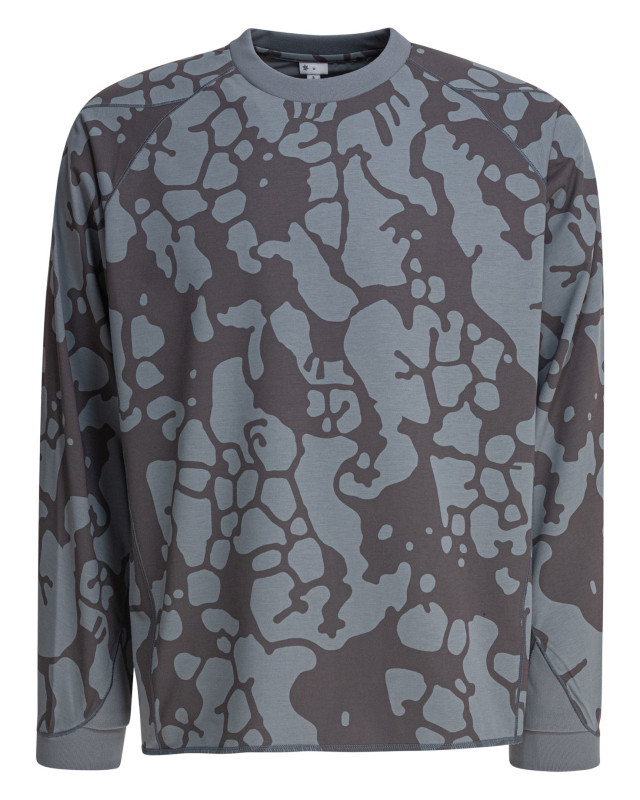 [Goldwin] Sweatshirt SS25 GZ45109ZINC GRAY