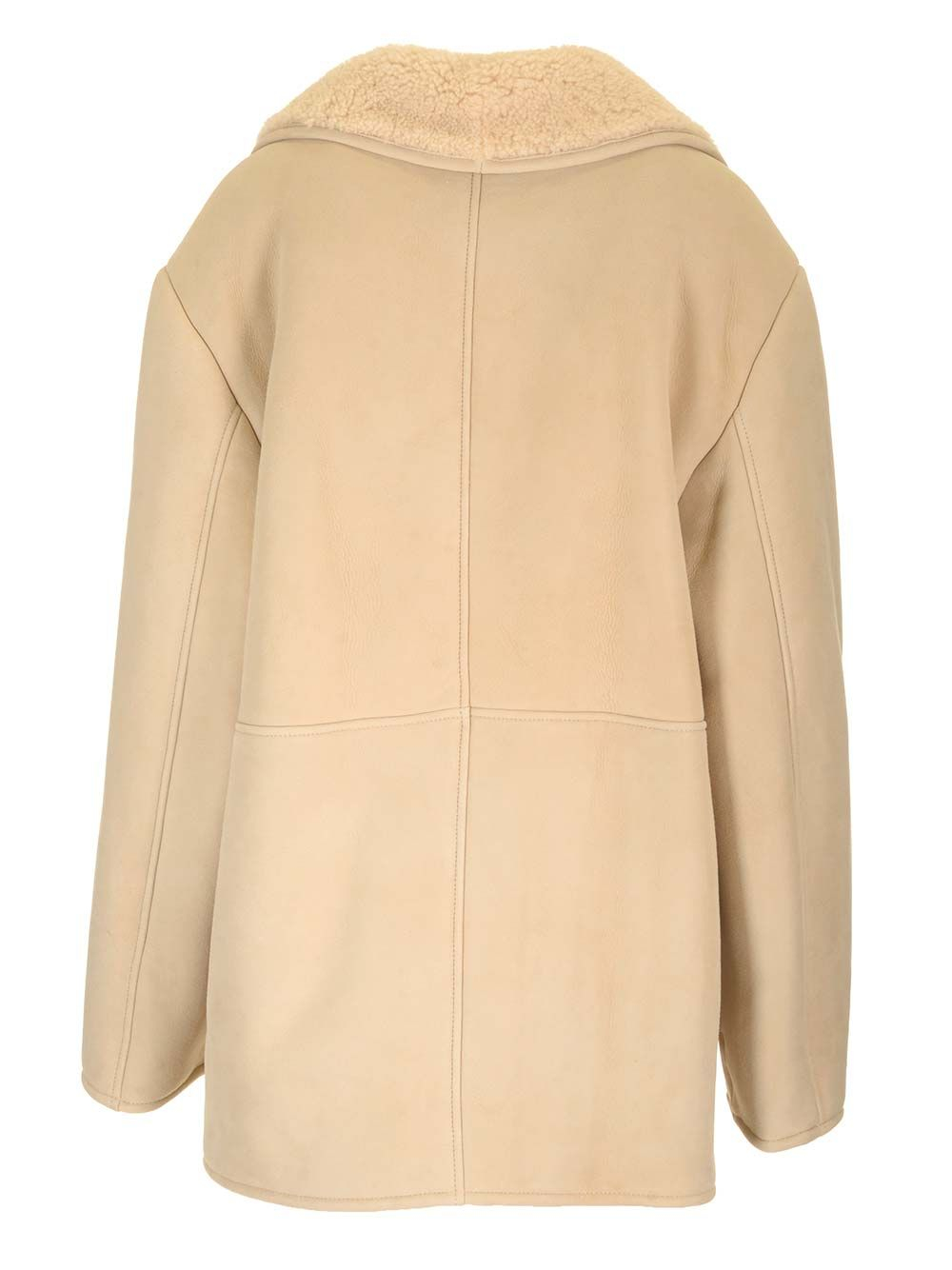 [LOULOU STUDIO] Coat FW24 CIREBOIVORY