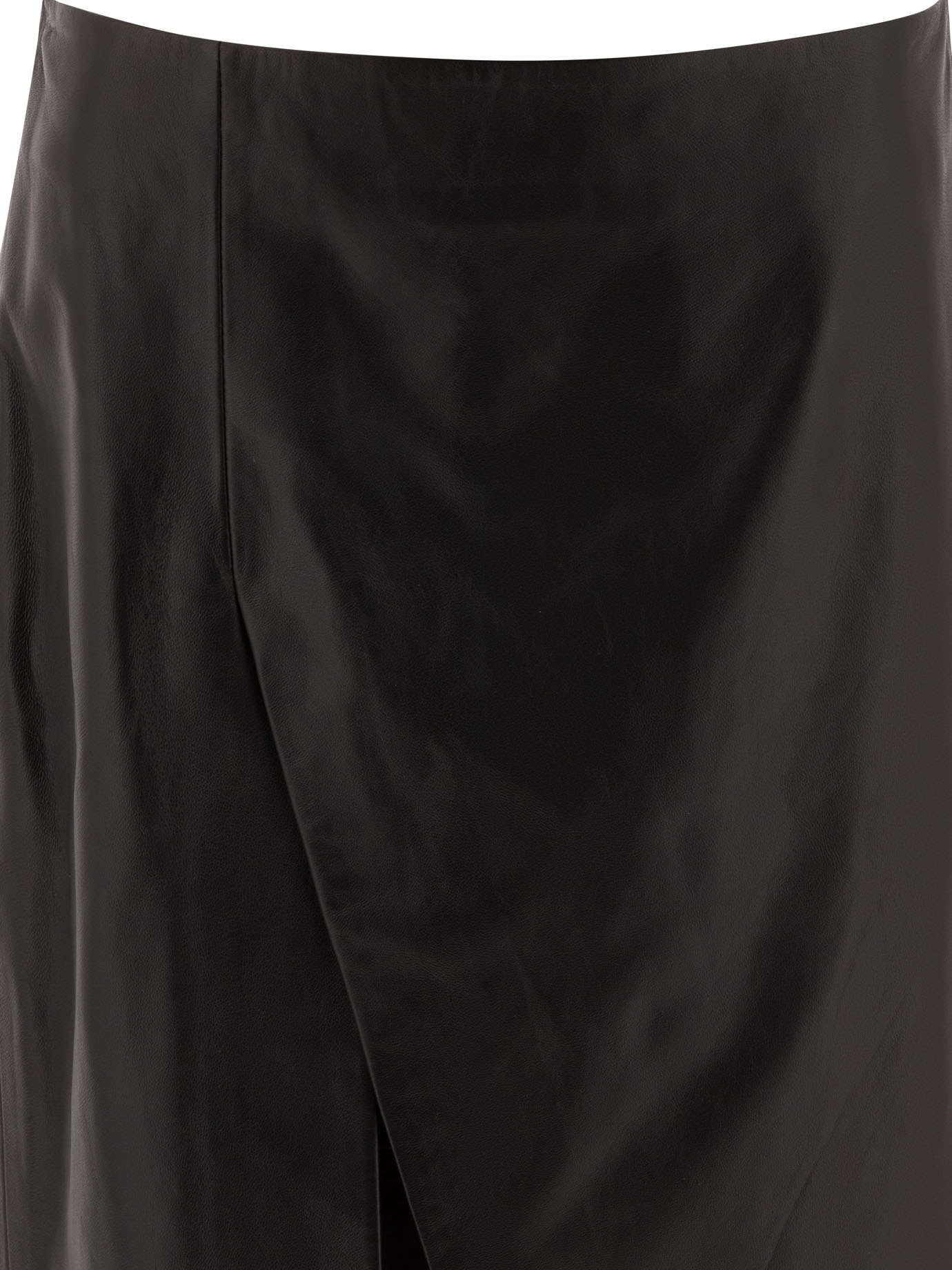 [LOULOU STUDIO] Mini skirt SS25 EKAREBLACK