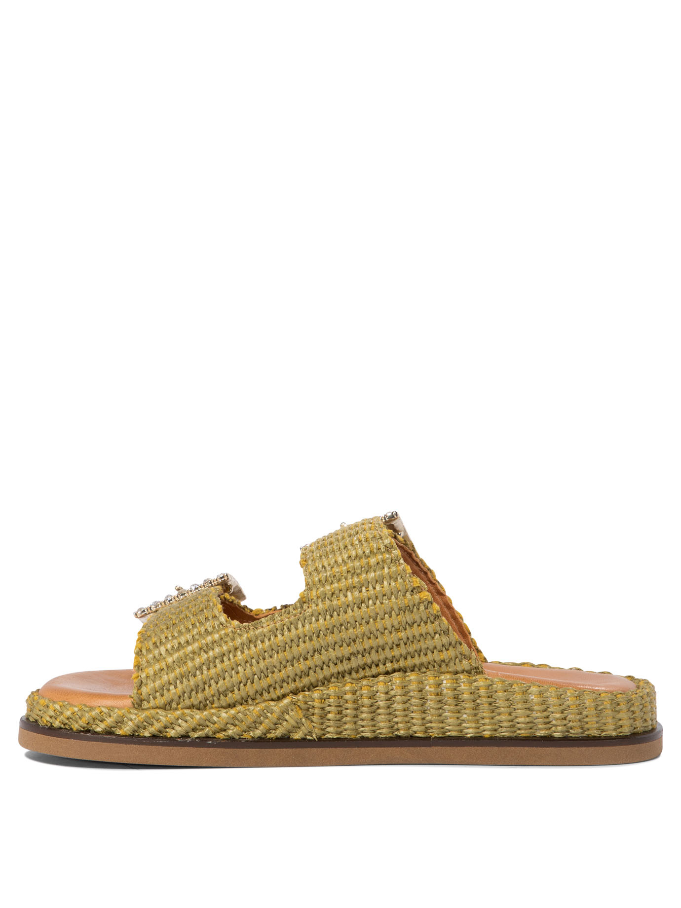 [Alibi] Slippers SS25 GRETARAFIAOLIVE