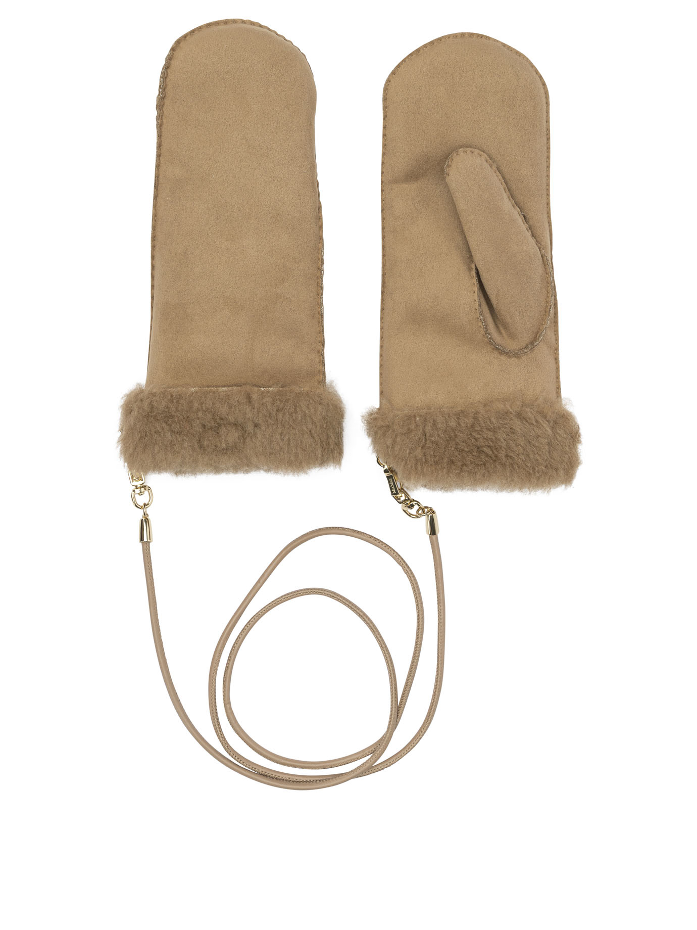 [Max Mara] Glove FW25 2524566092SAND001