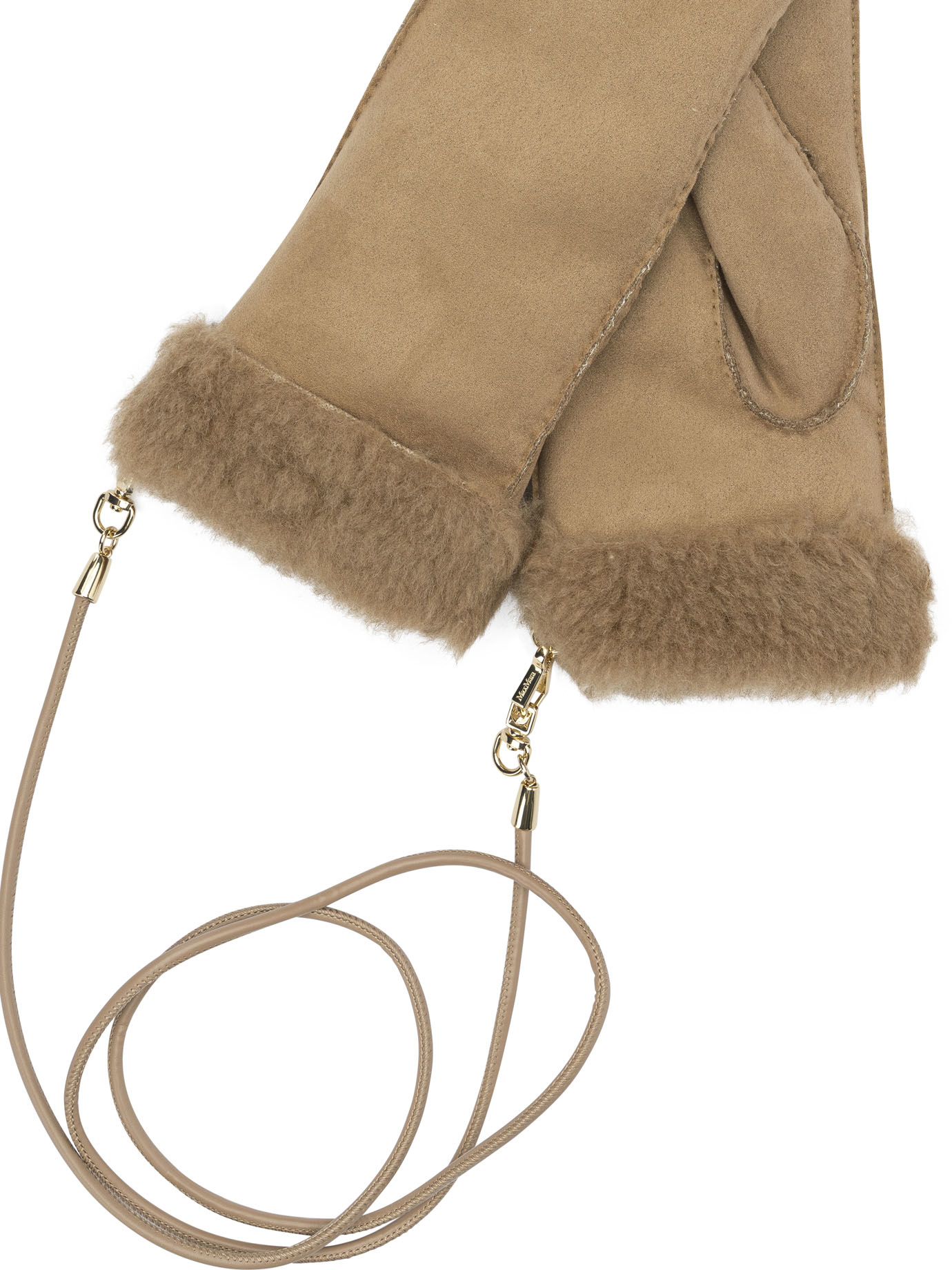 [Max Mara] Glove FW25 2524566092SAND001