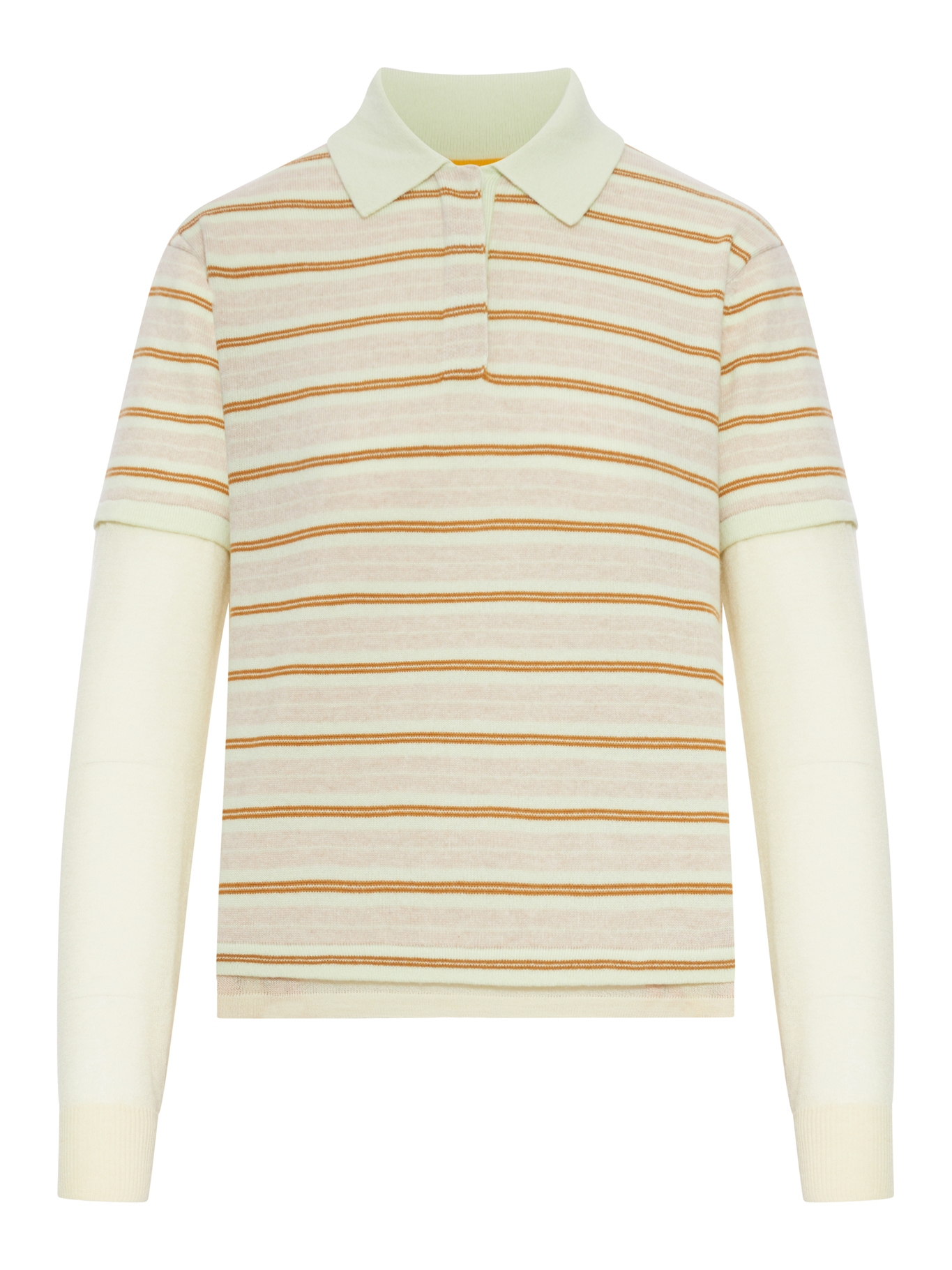 [GUEST IN RESIDENCE] T-shirts Long Sleeve SS26 W40710JLLMWSHCO LIMEWASH COMBO