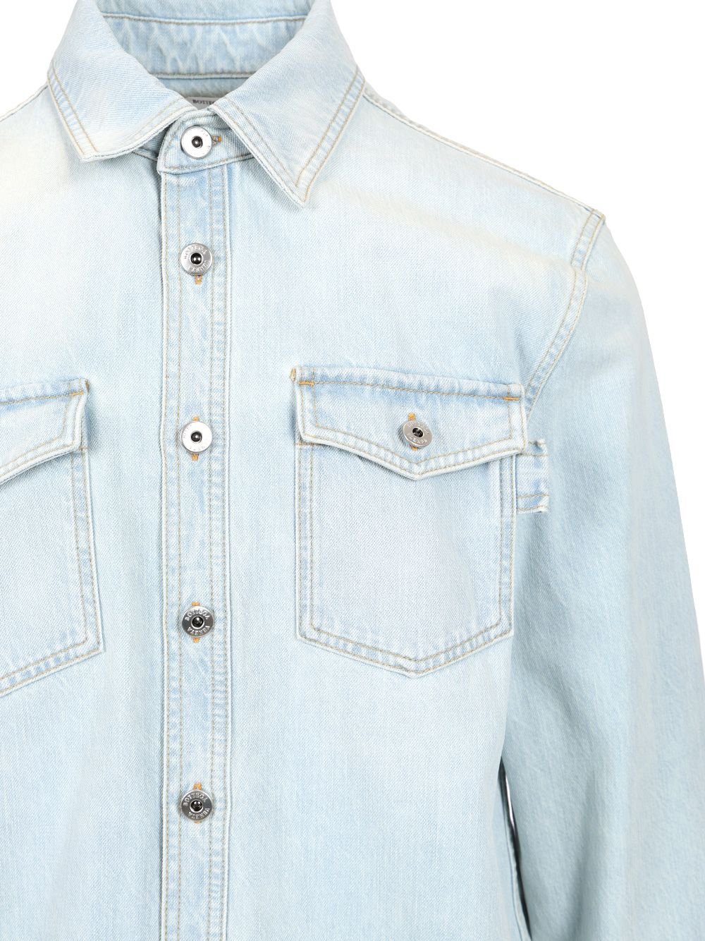 [Bottega Veneta] Shirts Long Sleeve SS25 813505V4ZR04132