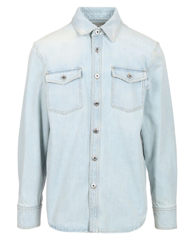 [Bottega Veneta] Shirts Long Sleeve SS25 813505V4ZR04132