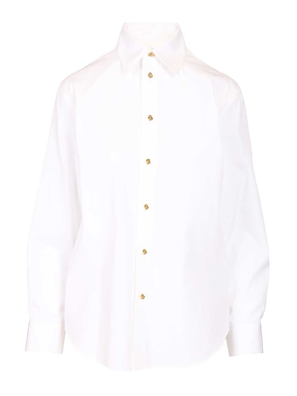 [Bottega Veneta] Shirts Long Sleeve FW25 838420V2H209000