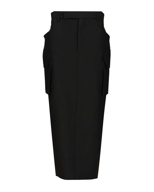 [Rick Owens] Long skirt FW25 RP02E4379WGP09