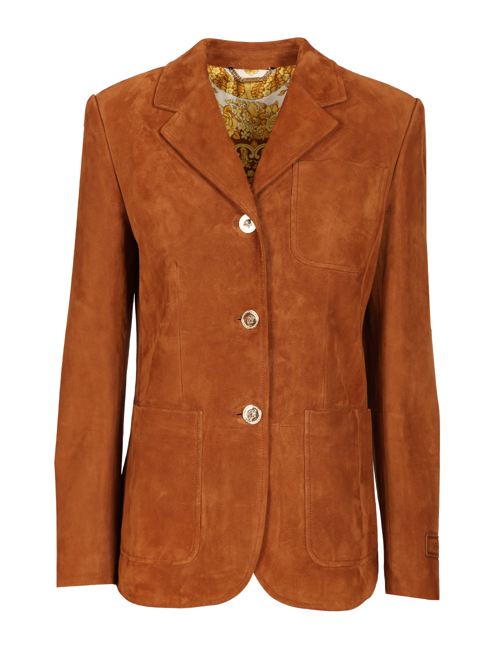 [Versace] Leather Jacket FW25 1020863 1A155041NI00