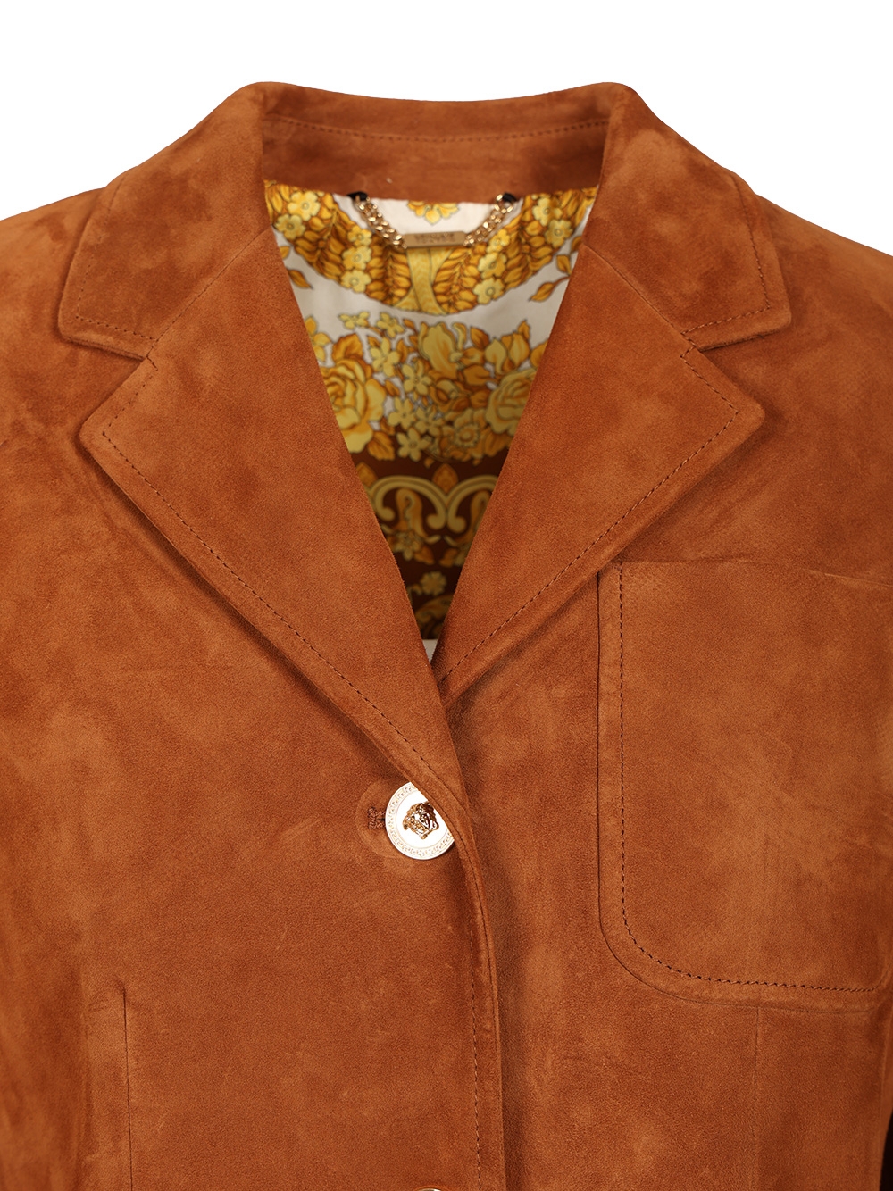 [Versace] Leather Jacket FW25 1020863 1A155041NI00