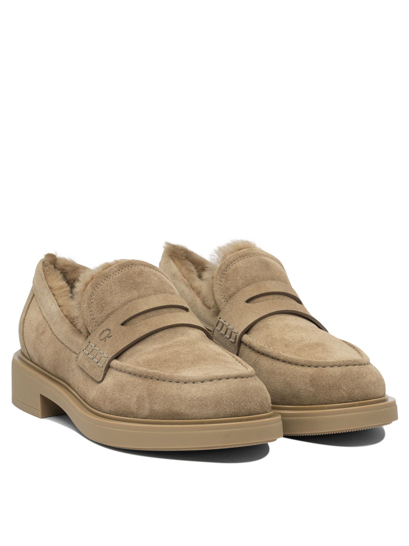 [Gianvito Rossi] Loafer FW25 G2535820GOMCAMEL+CAMEL