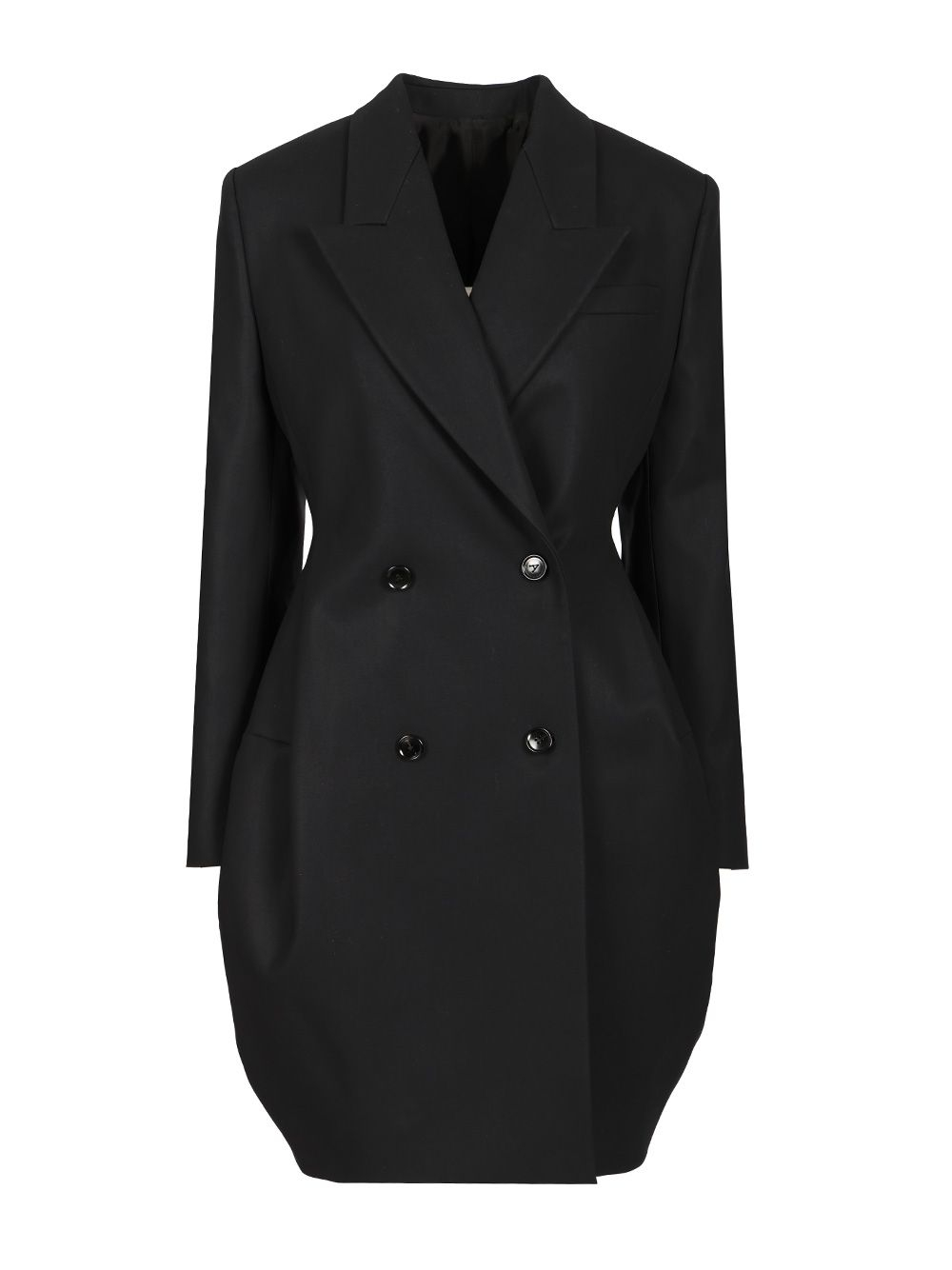 [Alaia] Coat FW25 AA9M1087W036B542